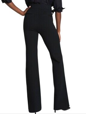 SPANXsupersmooth PerfectFit Ponte Flare Pant Black Womens Medium Professional
